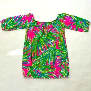 Lilly Pulitzer Off Shoulder Dress